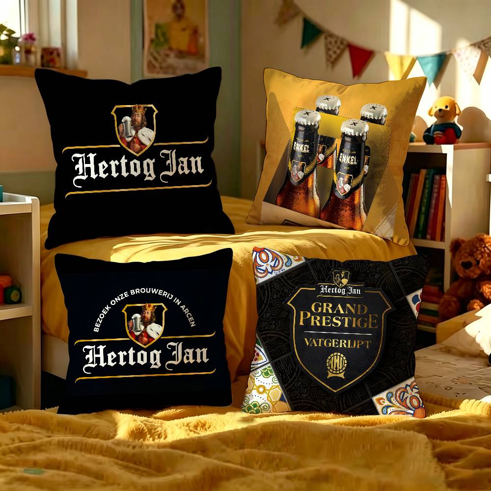 Home Textiles Logo - Hertog Jan – housse de coussin