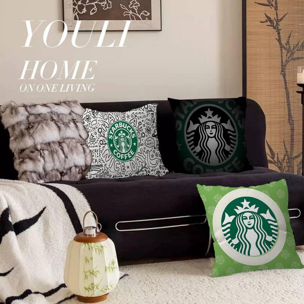Home Textiles Logo - Housse de coussin décorative avec logo