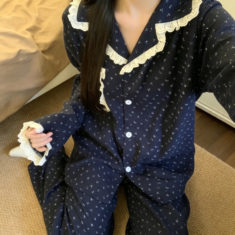Home Textiles Store - Ensemble de pyjama à imprimé floral