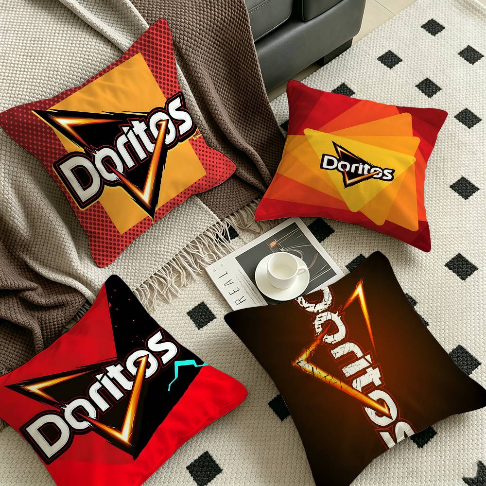 Home Textiles Logo - Housse de coussin avec LOGO D-Doritos,