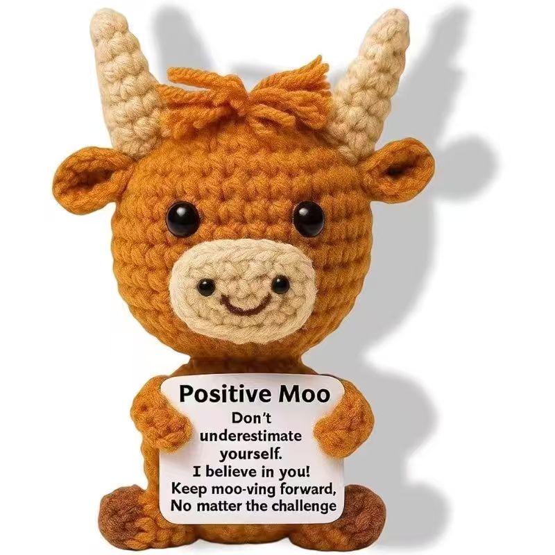 Highland Home Textiles - Adorable Vache des Highlands en Peluche,