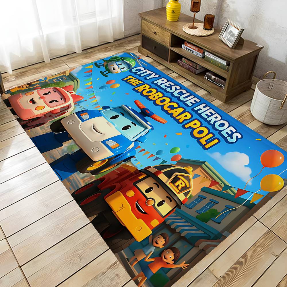 Home Textiles Logo - Tapis de bain avec logo Robocar