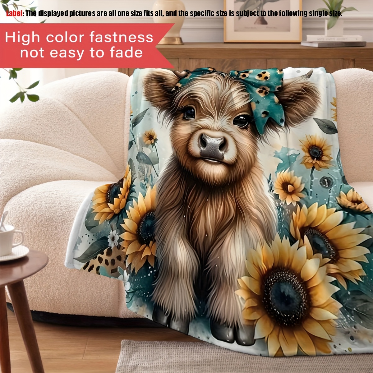 Couverture en flanelle douce p - Highland Home Textiles avis et prix