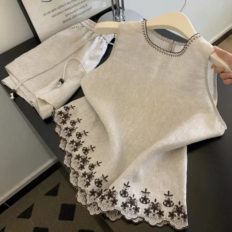 Gilet en dentelle brodée pour  - Home Textiles Store avis et prix