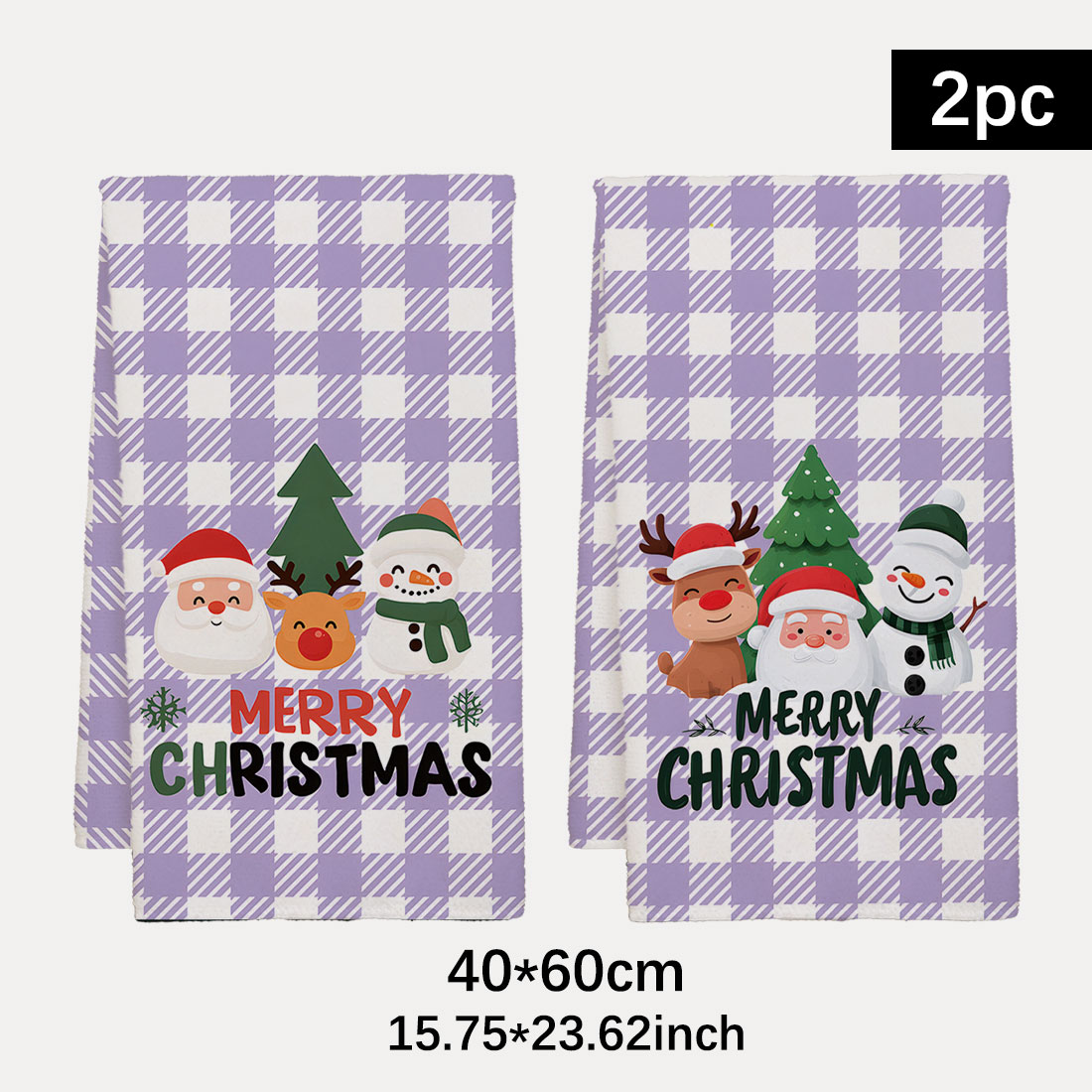 40x60 cm série de noël grilles - Highland Home Textiles avis et prix
