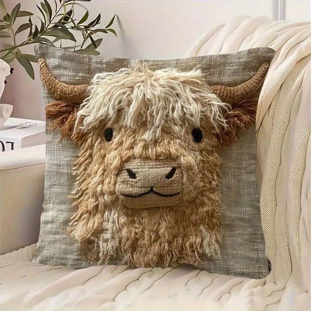 Housse de coussin 45 cm à impr - Highland Home Textiles avis et prix