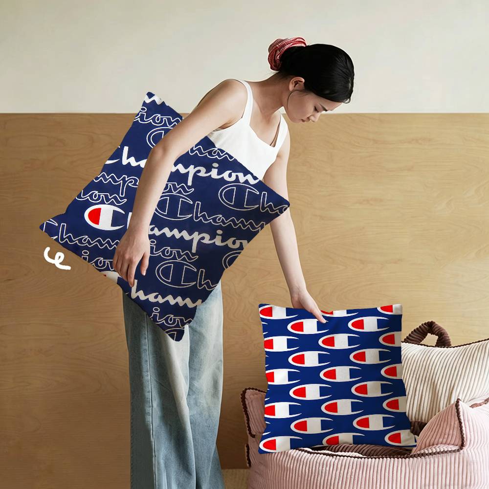 Housse de coussin avec logo de - Home Textiles Logo avis et prix