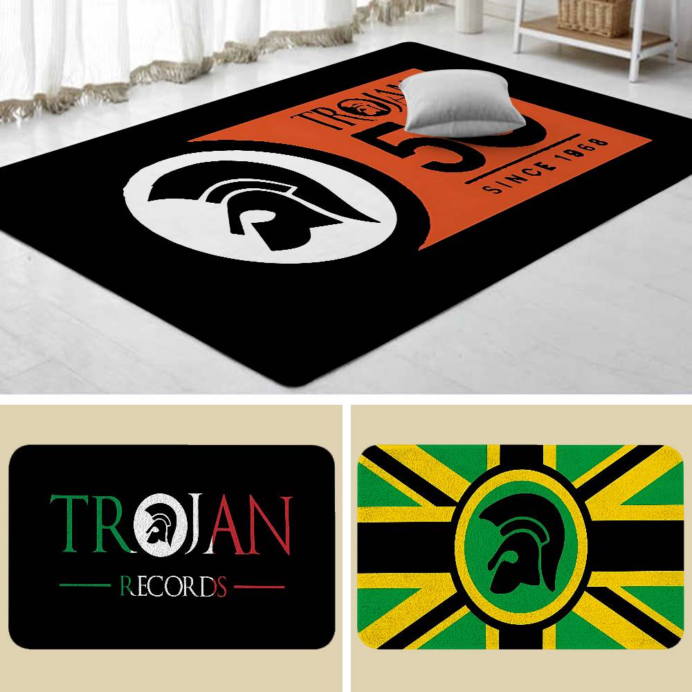 Trojans-Records-logo Tapis de  - Home Textiles Logo avis et prix