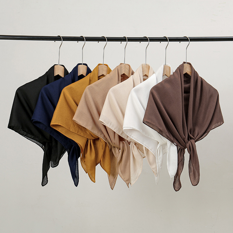 Foulard Carré en Coton et Lin  - Home Textiles Store avis et prix