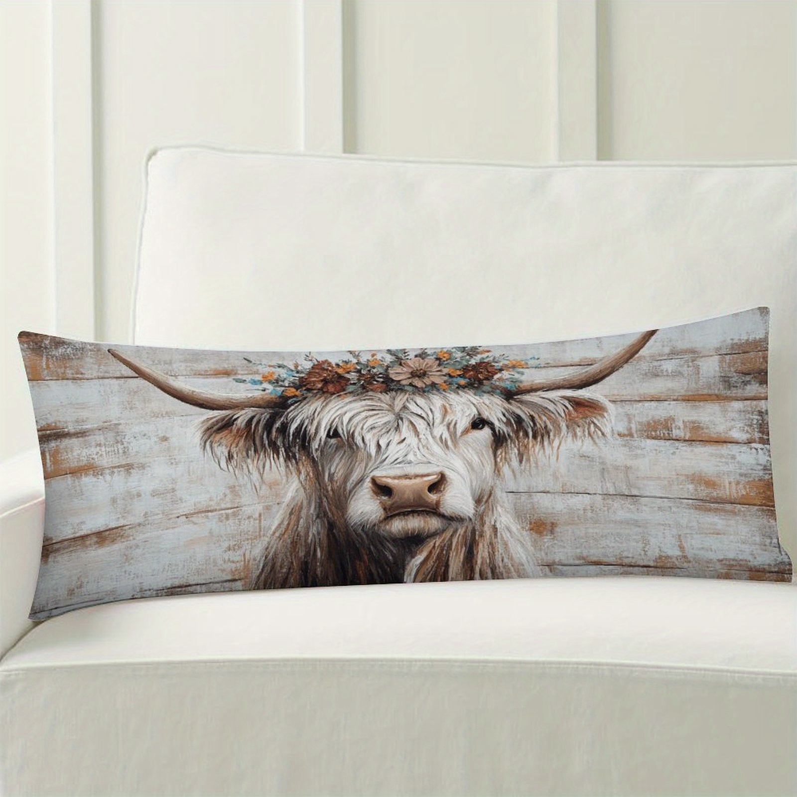 Housse de coussin extra longue - Highland Home Textiles avis et prix